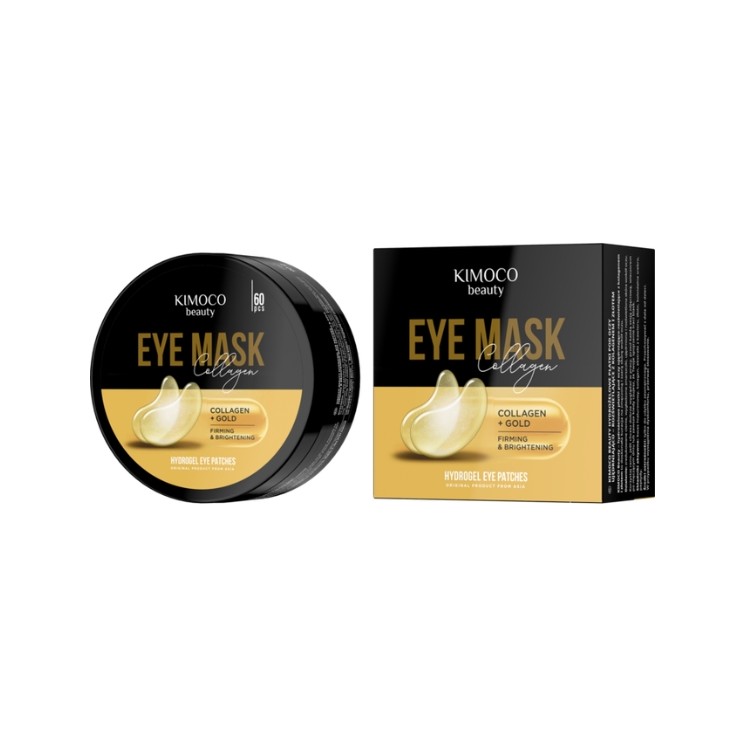 Kimoco Beauty Collagen Firming and Brightening Eye Patches with Collagen and Gold 60 pcs.