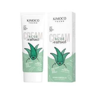 Kimoco Young Aloe Extract moisturizing and soothing face cream SPF50 with aloe extract 70 g