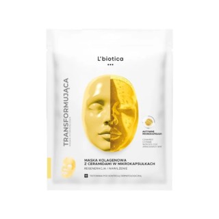 L'Biotica Regeneration and Moisturizing Collagen Face Sheet Mask with Ceramides 1 piece