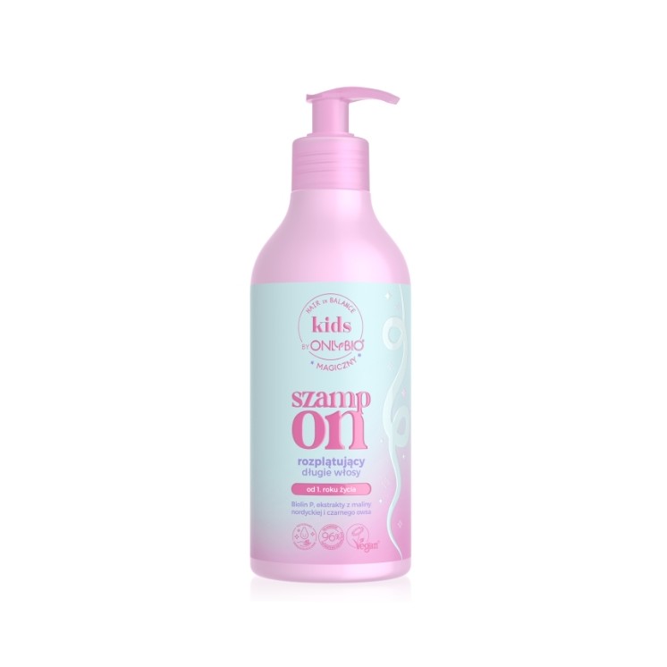 ONLYBIO Hair in Balance Kids Magical Detangling Shampoo for Long Hair 400 ml