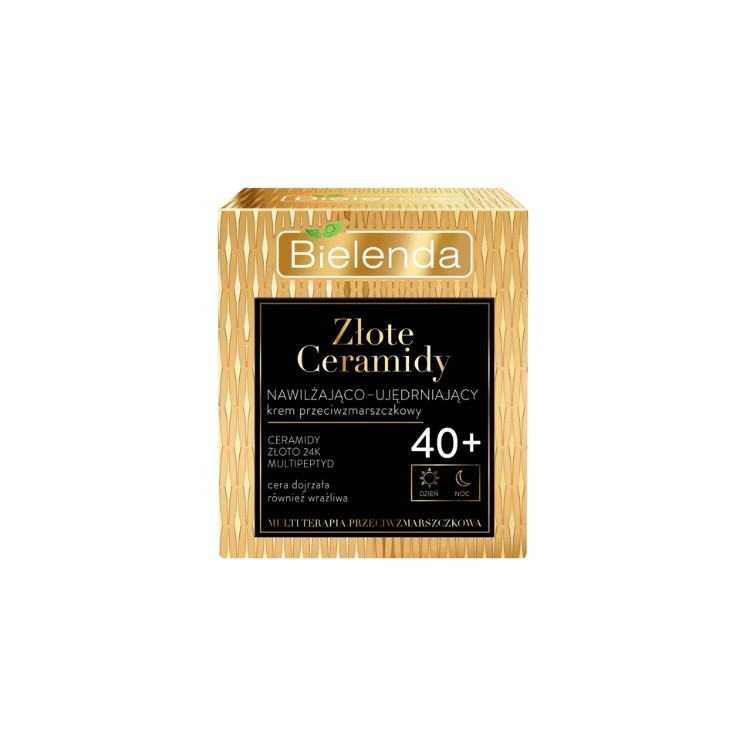 Bielenda ZŁOTE CERAMIDY Moisturizing and firming face cream 40+ 50 ml