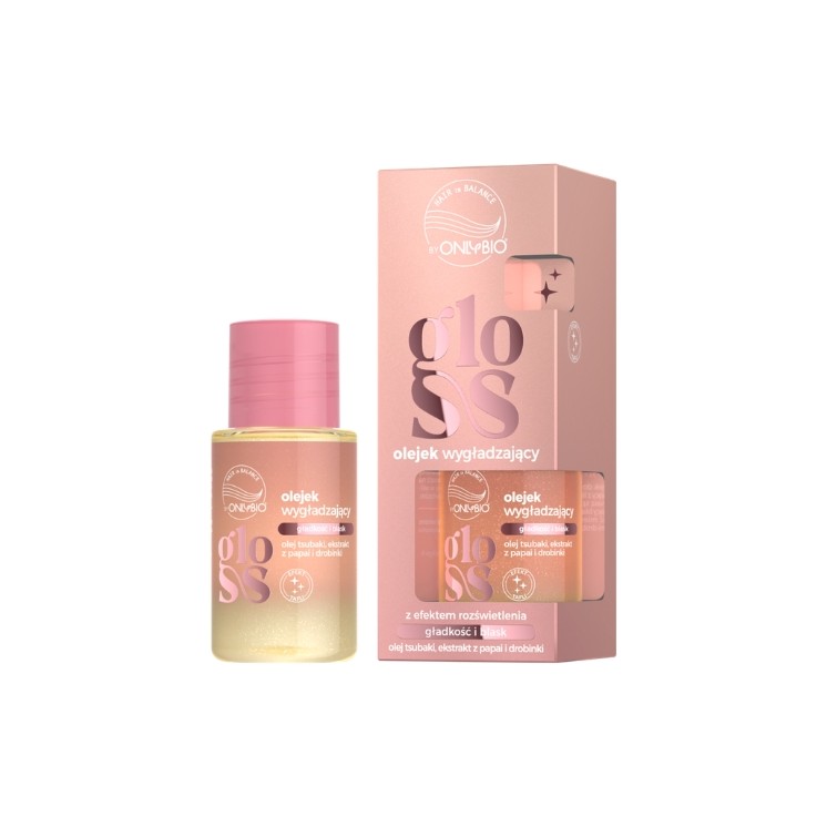 ONLYBIO Hair in Balance Gloss smoothing hair oil with illuminating effect 20 ml