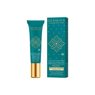 Dermika Luxury Peptides Multi-Peptide Eye Cream Intensively Smoothing Wrinkles 15 ml
