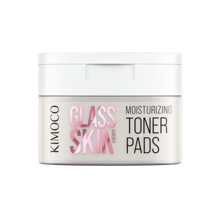 Kimoco Glass Skin Moisturizing Toning Face Pads 60 pcs
