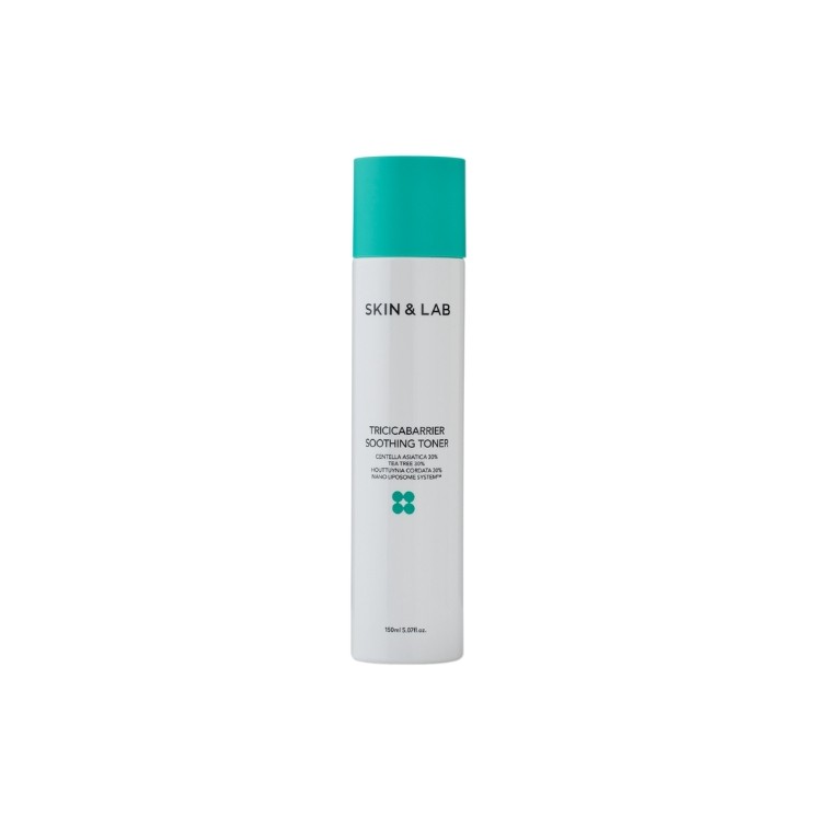 Skin & Lab Tricicabarrier Soothing Toner Facial Toner with Centella Asiatica 150 ml