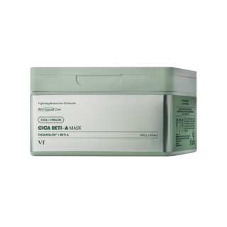 VT Cosmetics CICA Reti-A Mask Set of moisturizing and exfoliating face masks in sheets, 30 pieces, 350 g