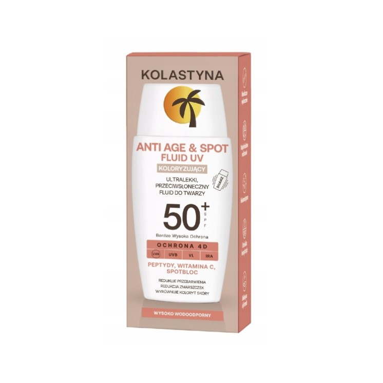 Kolastyna Fluid do twarzy Anti-age SPF50+ 40 ml