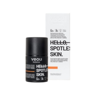 Veoli Botanica Hello , Spotless Skin Light Protective Cream Against Photoaging SPF50 + 50 ml