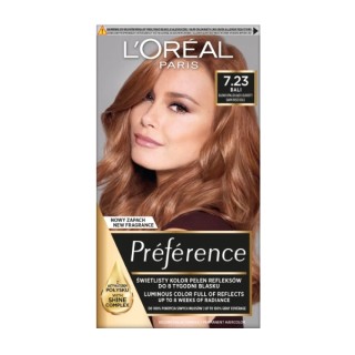 L'oreal Preference Farba do włosów /7.23/ Blond Opalizująco-złocisty Deep Rose Gold