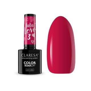 Claresa La La Love Lakier hybrydowy do paznokci /3/ 5 g 