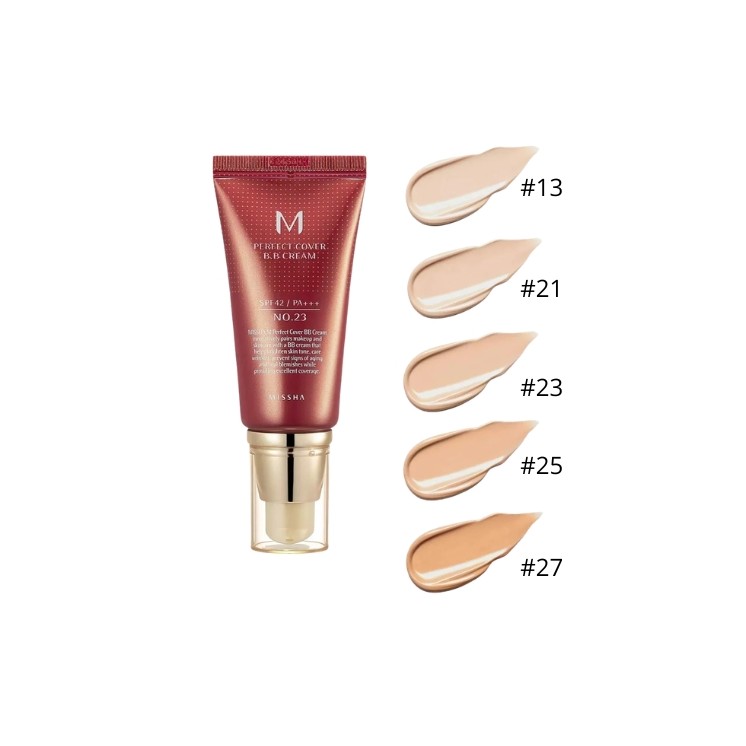 Missha M Perfect Cover Krem BB /25/ Warm Beige SPF42 50 ml