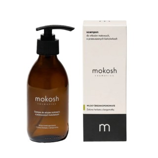 Mokosh Szampon do włosów średnioporowatych, matowych, o przesuszonych końcach Zielona Herbata z Bergamotką 200 ml