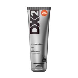 DX2 Anti-gray shampoo for dark hair for men 180 ml