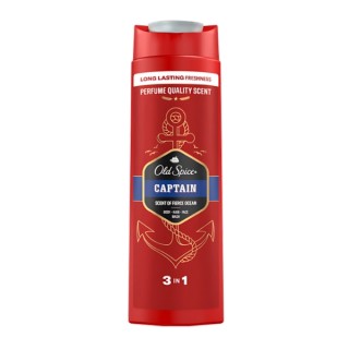 Old Spice Shower Gel and Shampoo 3in1 Capitan 400 ml