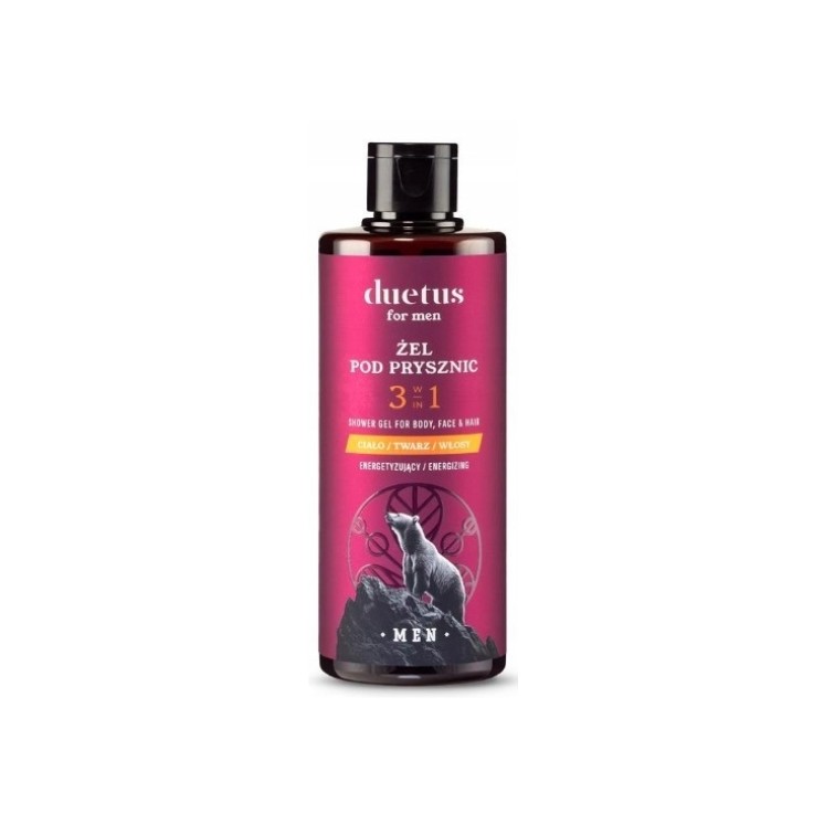 Duetus for Men 3in1 Energizing Shower Gel 300 ml
