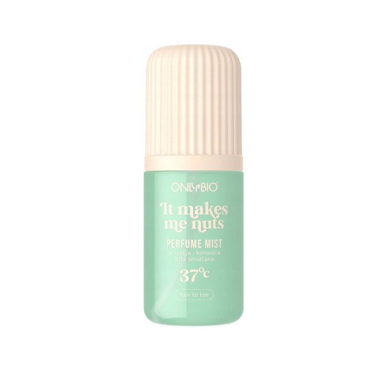 OnlyBio It Make Me Nuts 37°C perfumowana Mgiełka do włosów i ciała 100 ml