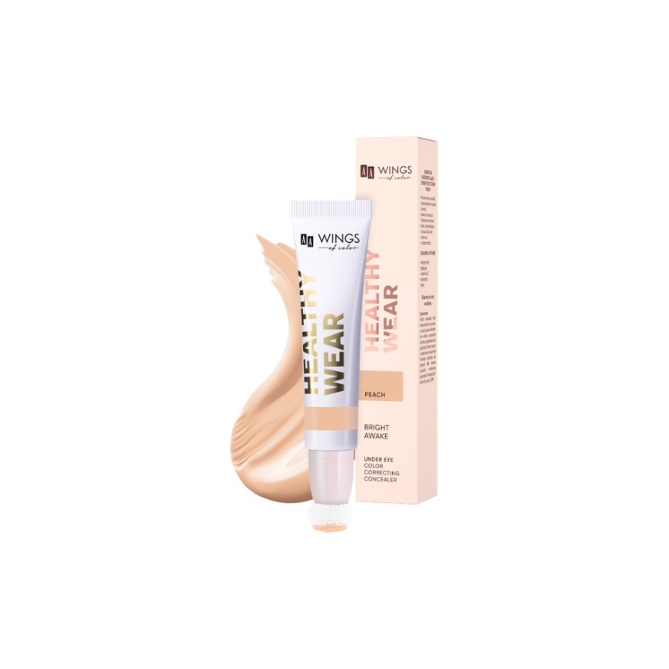 AA Wings of Color Healthy Wear Bright Awake Peach Eye Concealer 13 ml