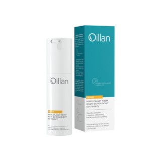 Oillan Repair Moisturizing, Multi-Ceramide Face Cream for Sensitive and Very Dry Skin 50 ml