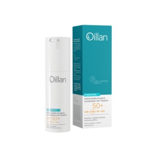 Oillan Hydrating Light Moisturizing Cream for Dry and Sensitive Skin SPF50 50 ml