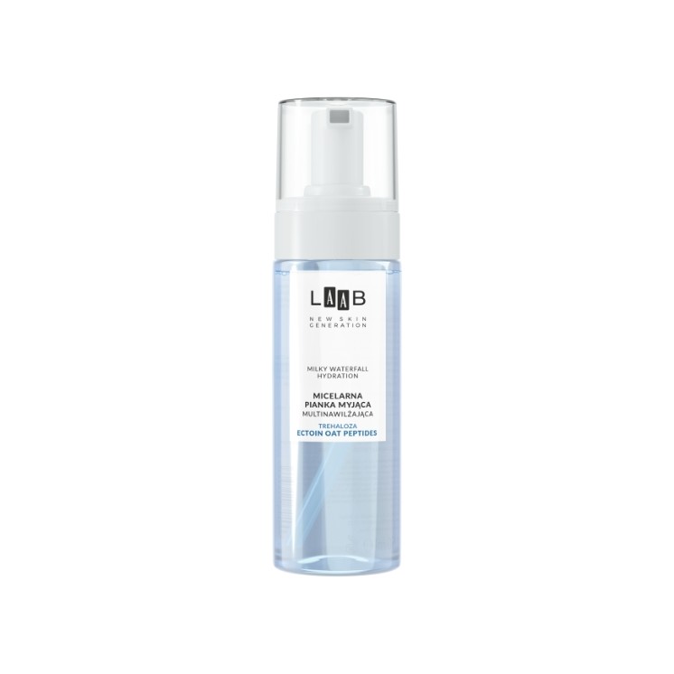 AA LAAB Milky Waterfall Hydration micellar, multi-moisturizing facial cleansing foam 150 ml