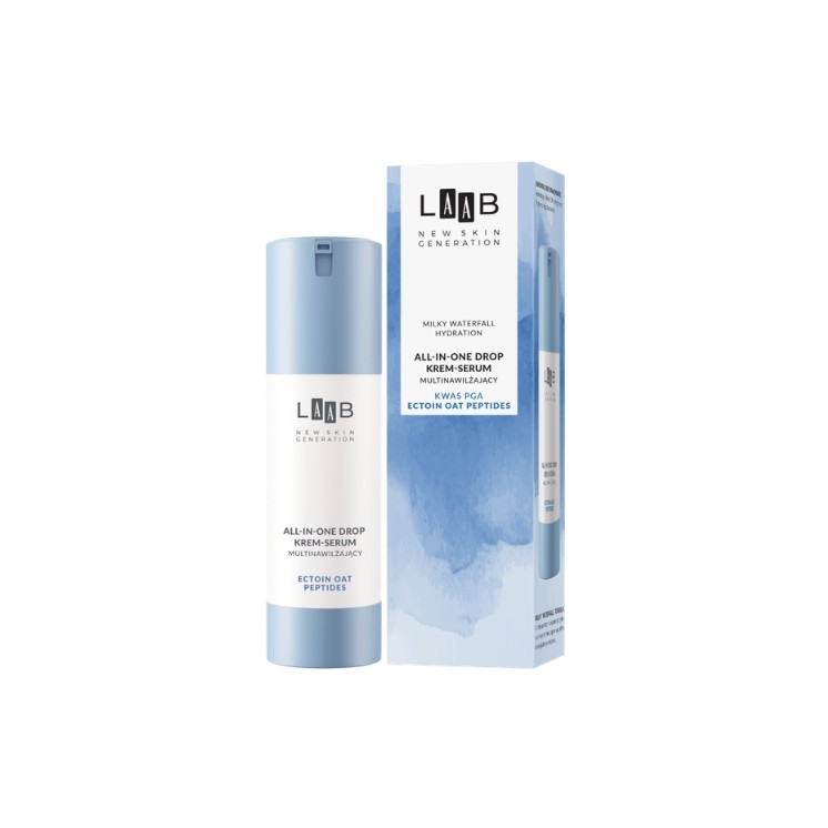 AA LAAB Milky Waterfall Hydration All in One multinawilżające Krem-serum do twarzy 80 ml