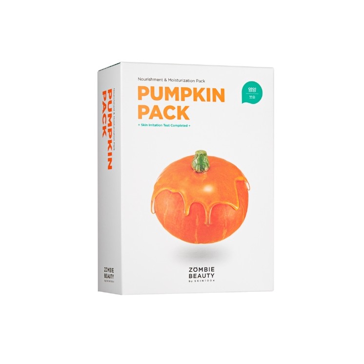 SKIN1004 Zombie Beauty Pumpkin Pack Set of nourishing face masks 16 pieces x 4 g
