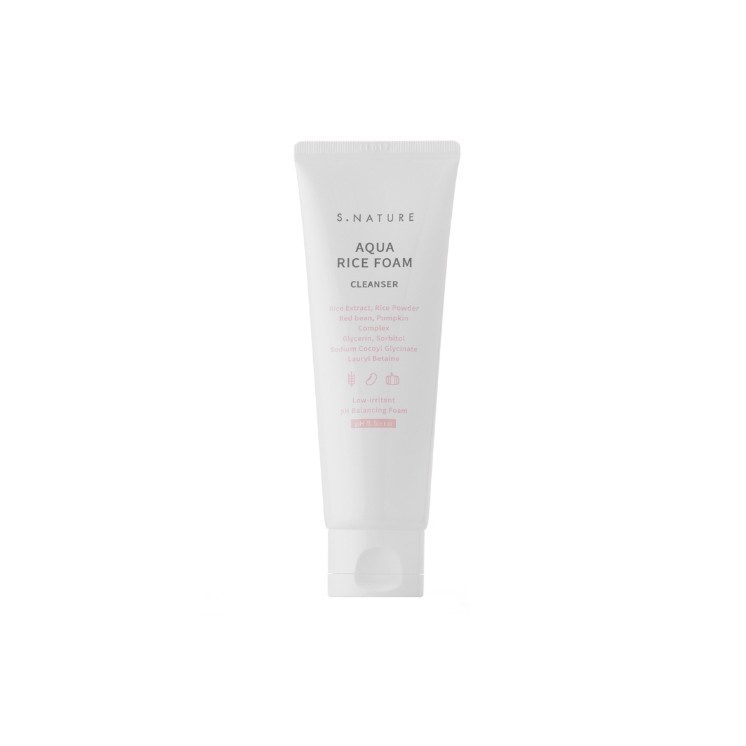 S.Nature Aqua Rice Foam Cleanser 80 ml