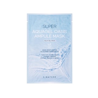 S.Nature Super Aquagel Oasis Ampule Mask moisturizing face sheet mask 1 piece