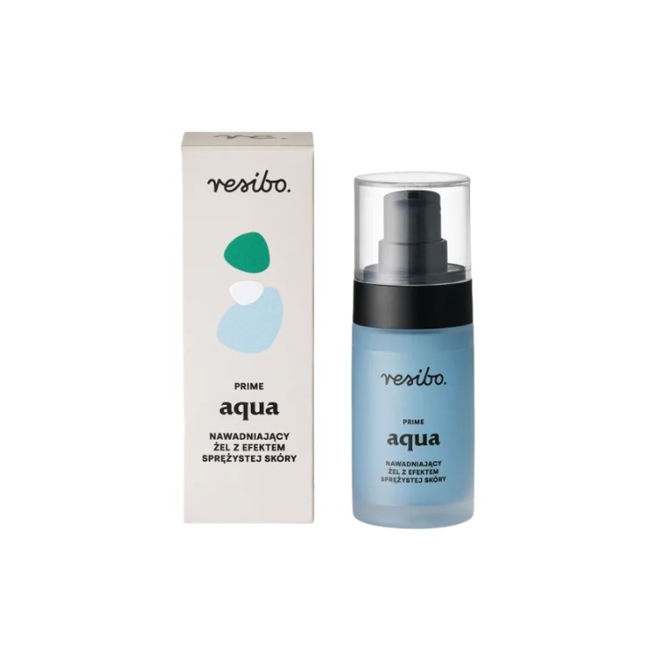 Resibo Prime Aqua nawadniający Żel z efektem sprężystej skóry 30 ml