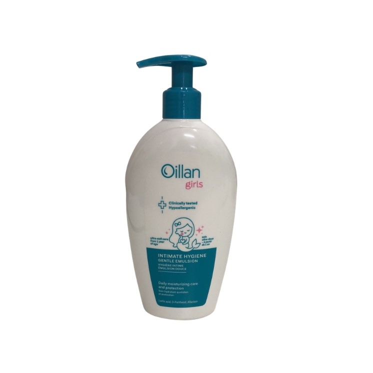 Oillan Girls łagodna Emulsja do higieny intymnej dla dziewczynek 300 ml 