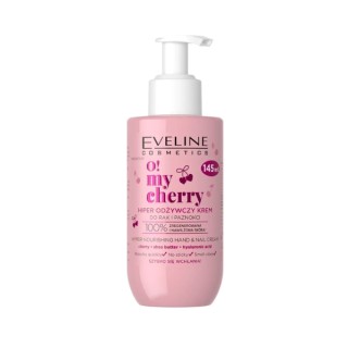 Eveline O! My Cherry Hiper odżywczy Krem do rąk i paznokci 145 ml