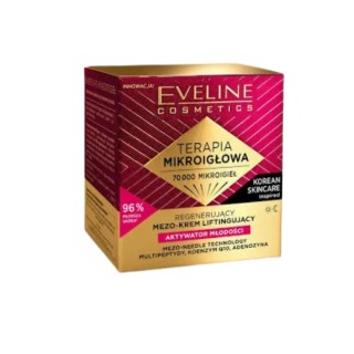 Eveline Terapia Mikroigłowa Aktywator młodości regenerujący Mezo-krem do twarzy 50 ml