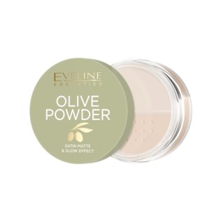 Eveline Olive Powder sypki Puder z ekstraktem z liści i nasion oliwki 8 g