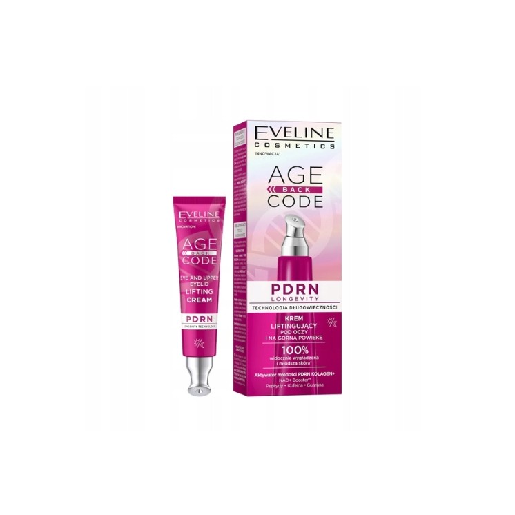 Eveline Age Back Code liftingujacy Krem pod oczy z PDRN 15 ml