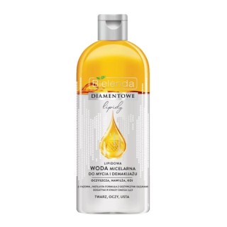 Bielenda Diamentowe Lipidy lipidowa Woda micelarna do mycia i demakijażu
