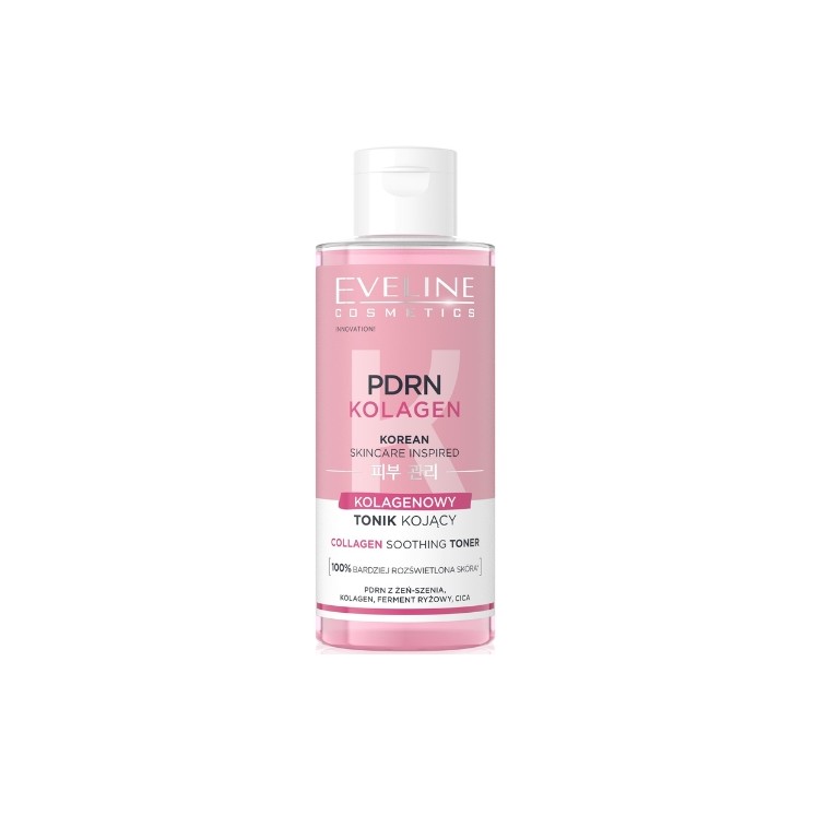 Eveline PDRN & Kolagen kojący Tonik kolagenowy do twarzy 150 ml