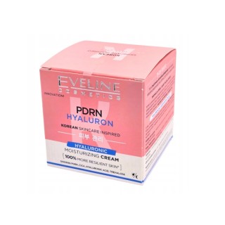 Eveline PDRN & Hyaluron Moisturizing Face Cream with Hyaluronic Acid 50 ml