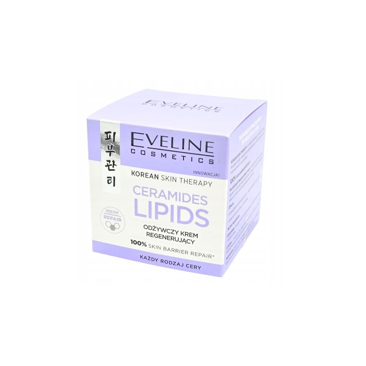 Eveline Korean Therapy regenerujący Krem odżywczy z Ceramidami i Lipidami 50 ml