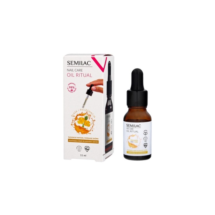 Semilac Nail Care Oil Ritual moisturizing nail oil 11 ml