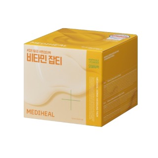 Mediheal Derma Modeling Vitamin rozświetlający Zestaw do pielęgnacji twarzy: Ampułka do twarzy + Maseczka peel off 