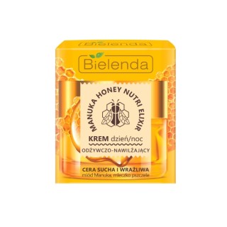 Bielenda Manuka Honey Nutri Elixir Nourishing and Moisturizing Day/Night Face Cream 50 ml