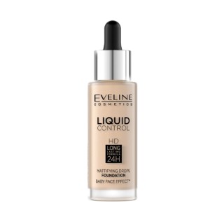 Eveline Liquid Control Podkład w Droperze /001/ Porcelain 32 ml