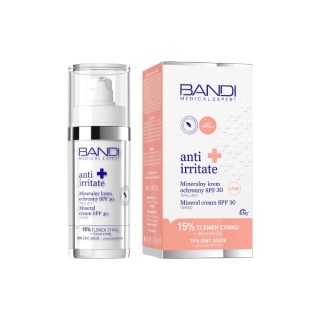 Bandi Medical Expert Anti Irritate mineralny Krem do twarzy ochronny SPF30 tonujący 50 ml