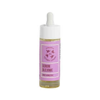 Mydlarnia Cztery Szpaki Oil Serum for face, neck and décolleté Clover Flower 30 ml