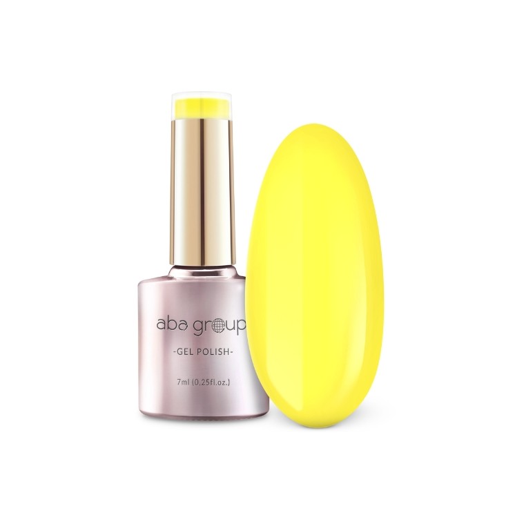 Aba Group Hybrid Nail Polish /729/ Yellow Neon 7 ml