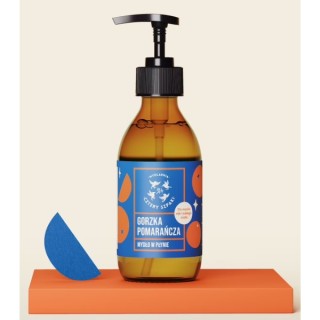 Mydlarnia Cztery Szpaki natural Bitter Orange liquid soap 300 ml