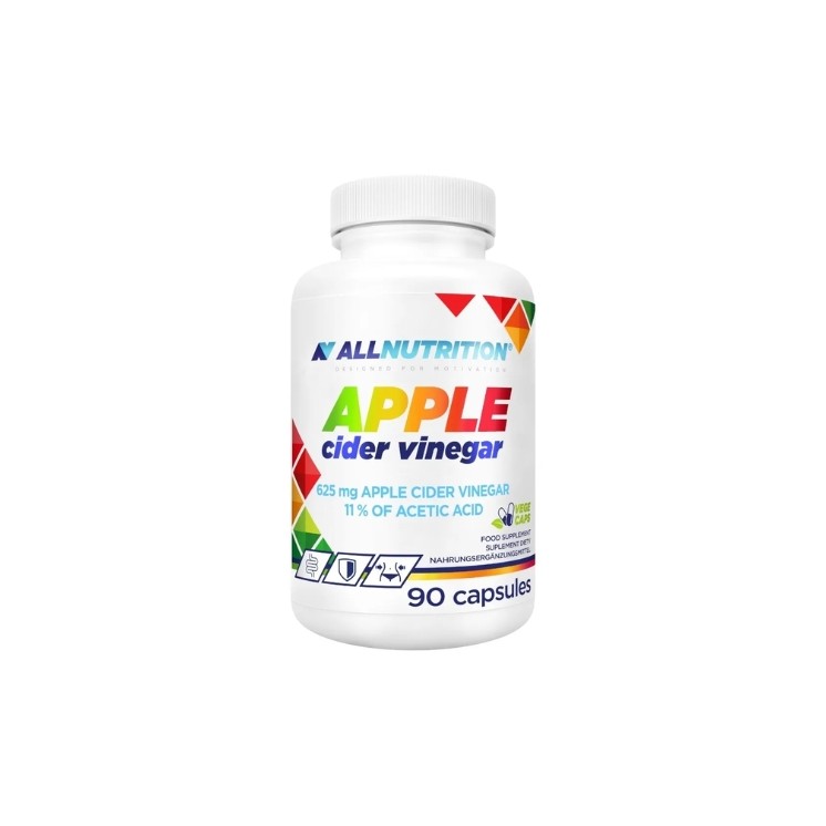 AllNutrition Apple Cider Vinegar Ocet jabłkowy sproszkowany 90 kapsułek
