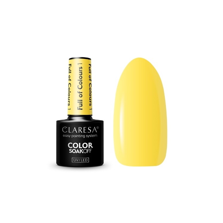 Claresa Full Of Colours Hybrid Nail Polish /1/ 5 g