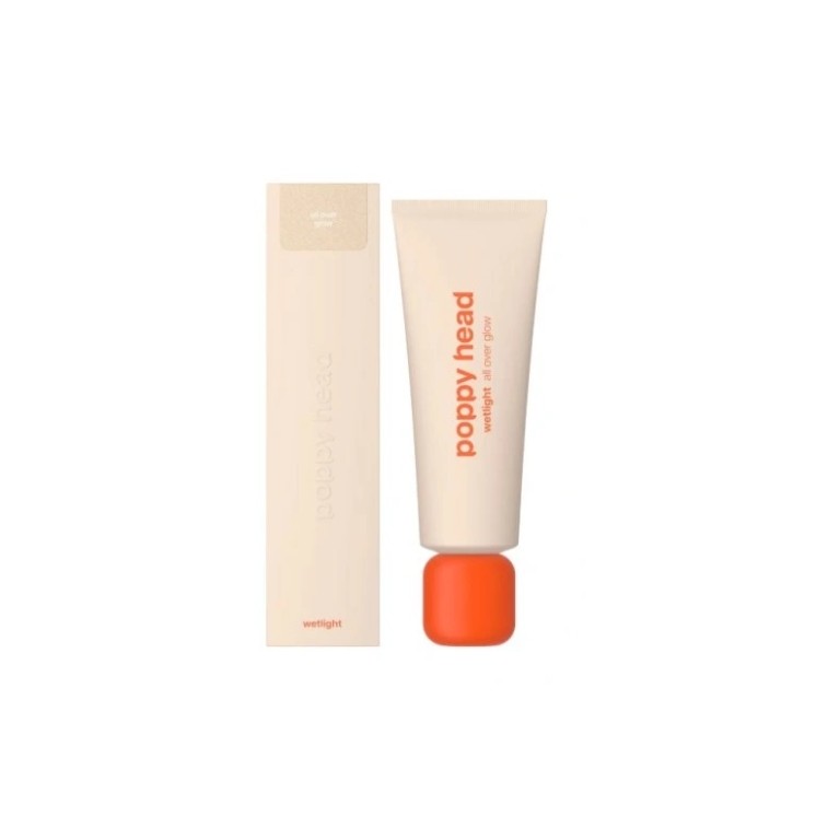 Poppy Head Wetlight All Over Glow płynny Rozświetlacz do ciała i twarzy /01/ Glowsecco 50 ml