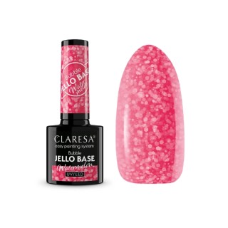 Claresa Bubble Jello Base Baza do paznokci Watermelon 5 g
